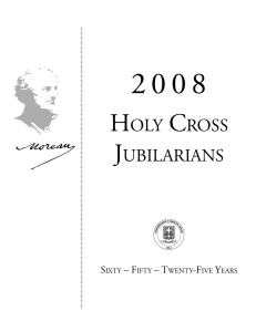 Jubilee 2008 - Congregation of Holy Cross