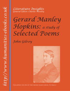 Gerard Manley Hopkins - Humanities