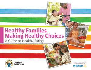Healthy Families Making Healthy Choices