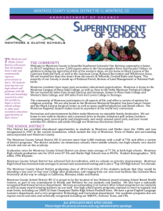 superintendent of schools - Colorado Association of School Boards