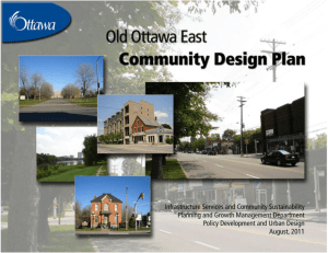old ottawa east community design plan