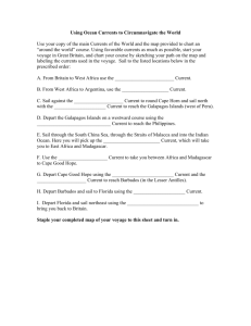 Ocean Currents and Climate Worksheet