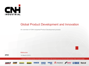 Global Product Development and Innovation