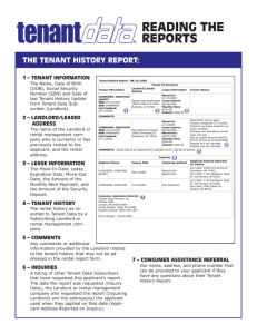 How to Read a Credit Report - Tenant Data Services, Inc.