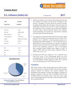RS Software (India) Ltd.