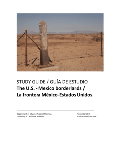 STUDY GUIDE / GUÍA DE ESTUDIO The US