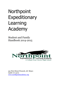Student Handbook - Northpoint Expeditionary Learning Academy