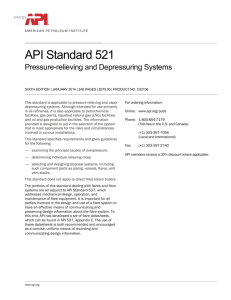 API Standard 521