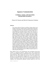 Japanese Communication