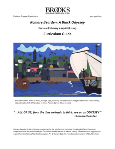 Romare Bearden: A Black Odyssey Curriculum Guide