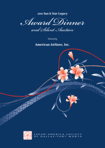 official invitation - Japan-America Society of Dallas/Fort Worth