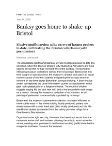 Banksy goes home to shake-up Bristol
