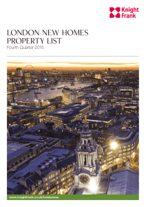 London New Homes Property List