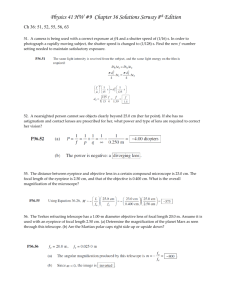 Physics 41 Chapter 36 HW Solutions Serway 7th Edition