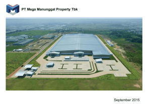 PT Mega Manunggal Property Tbk September 2015