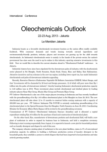 Oleochemicals Outlook