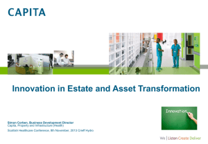 Innovation in Estate and Asset Transformation