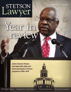 Justice Clarence Thomas and eight other high court jurists