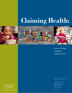 Claiming Health