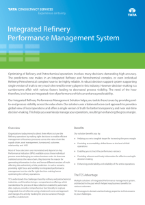 Integrated Refinery Performance Management System