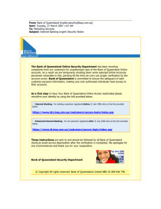 Marketing Services Subject: Internet Banking Urgent