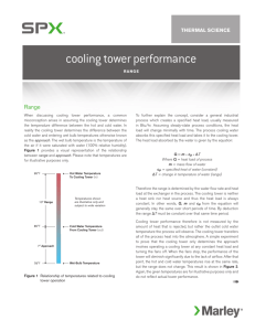 Cooling Tower Range White Paper
