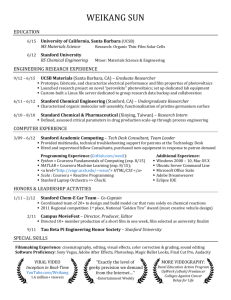 Resume - UCSB Computer Science - University of California, Santa