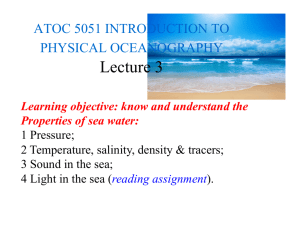 Class 3 - Atmospheric and Oceanic Sciences