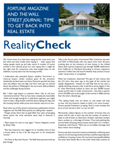 Realty Check - The Heinrich Team
