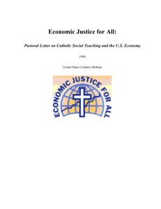 Economic Justice for All - United States Conference of Catholic