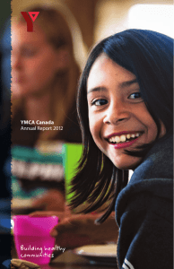 YMCA Canada Annual Report 2012
