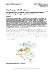 Cell Fractionation Application Note