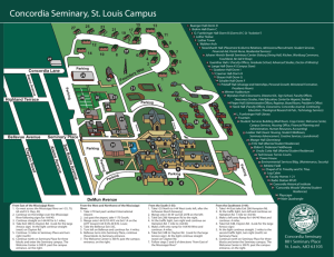 Campus Map - Concordia Seminary