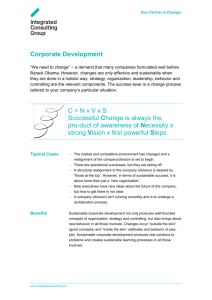 Corporate Development - Innotiimi-ICG
