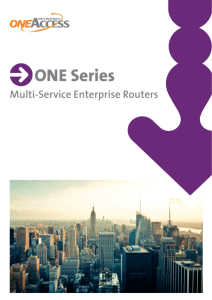 ONE Series - OneAccess