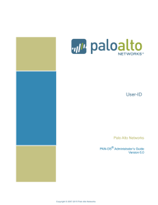 User-ID - Palo Alto Networks