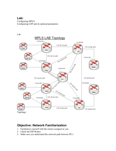 Lab: Objective: Network Familiarization