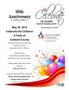 25th Anniversary - CIS of Caldwell County