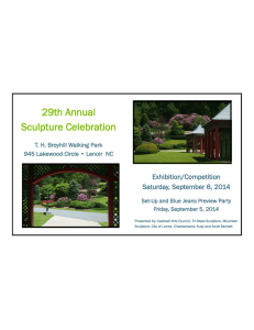 29th Annual Sculpture Celebration