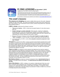 Flight Training Weekly Xwind Discussion
