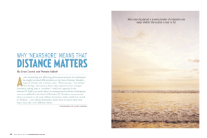 distance matters - American University