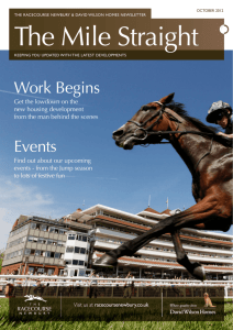 Work Begins Events - Newbury Racecourse