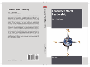 Consumer Moral Leadership