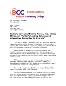 Diversity advocate Minority Access, Inc., names BCC one of