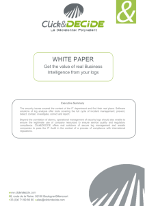 white paper - Click & Decide