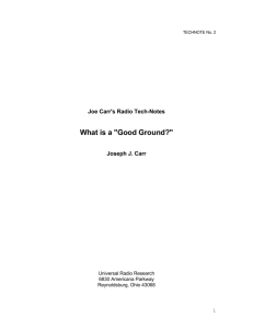 Good Ground?