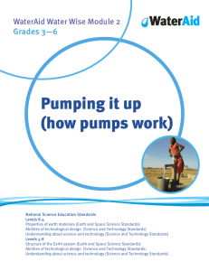 Pumping it up (how pumps work)