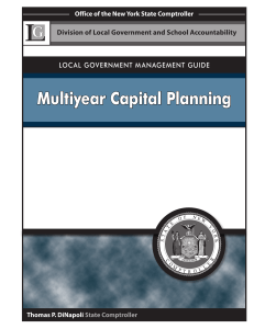 Multiyear Capital Planning - Office of the State Comptroller