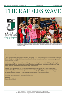 THE RAFFLES WAVE - Raffles Girls' School