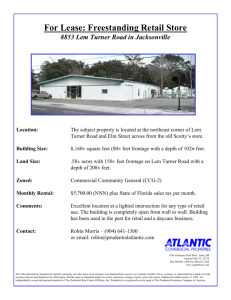 For Lease: Freestanding Retail Store